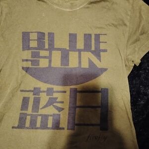 Firefly Graphic Tee with Blue Print